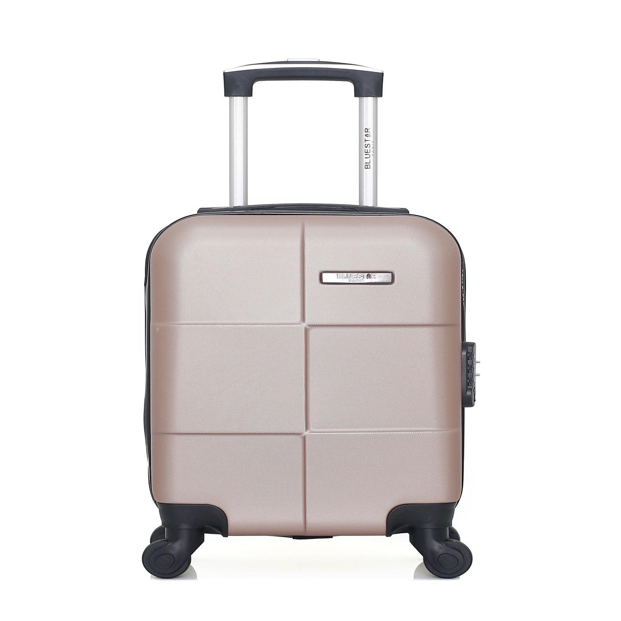 BLUESTAR Bluestar - valise cabine xxs miami 46 cm 4 roues. Coloris disponibles : Bleu, Rose, Beige, Rouge, Gris, Noir, Vert