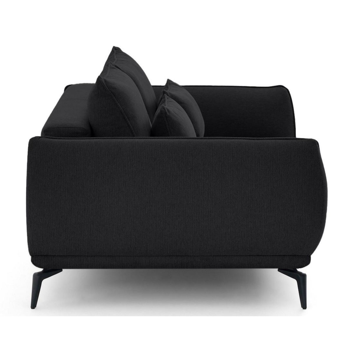 LISA DESIGN Arica - canapé droit 2 places en tissu texturé