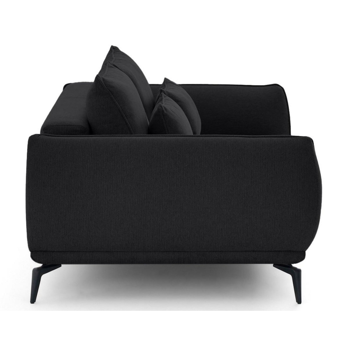 LISA DESIGN Arica - canapé droit 2 places en tissu texturé