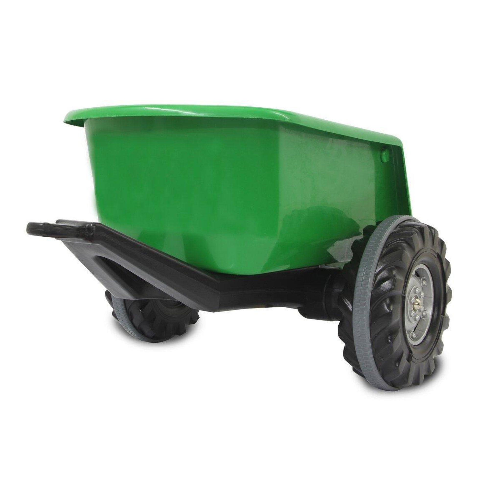 Voir la diapositive 3 : Jamara Remorque ride-on vert pour tracteur power drag
