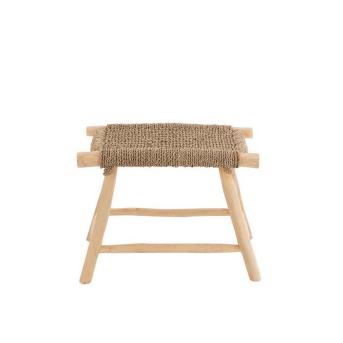 Paris Prix Tabouret Design en Teck  Timo  60cm Naturel