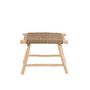 Voir la diapositive 2 : Paris Prix Tabouret Design en Teck  Timo  60cm Naturel