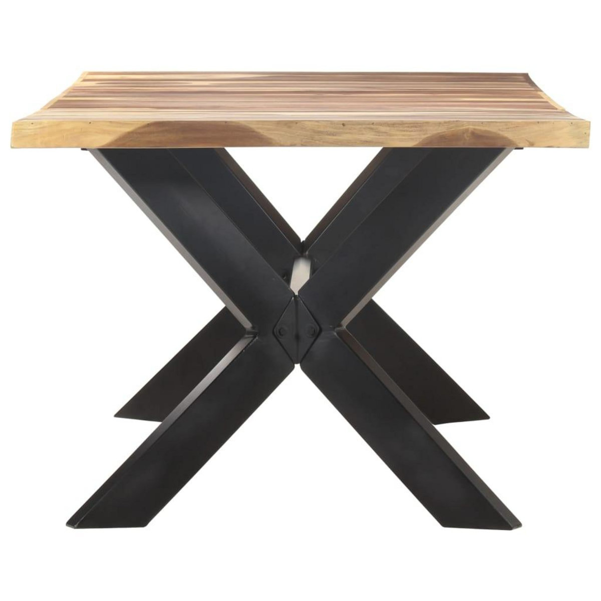 VIDAXL Table de salle a manger 200x100x75 cm Bois avec finition miel
