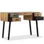 Voir la diapositive 5 : VIDAXL Bureau Teck de recuperation massif 110 x 50 x 76 cm