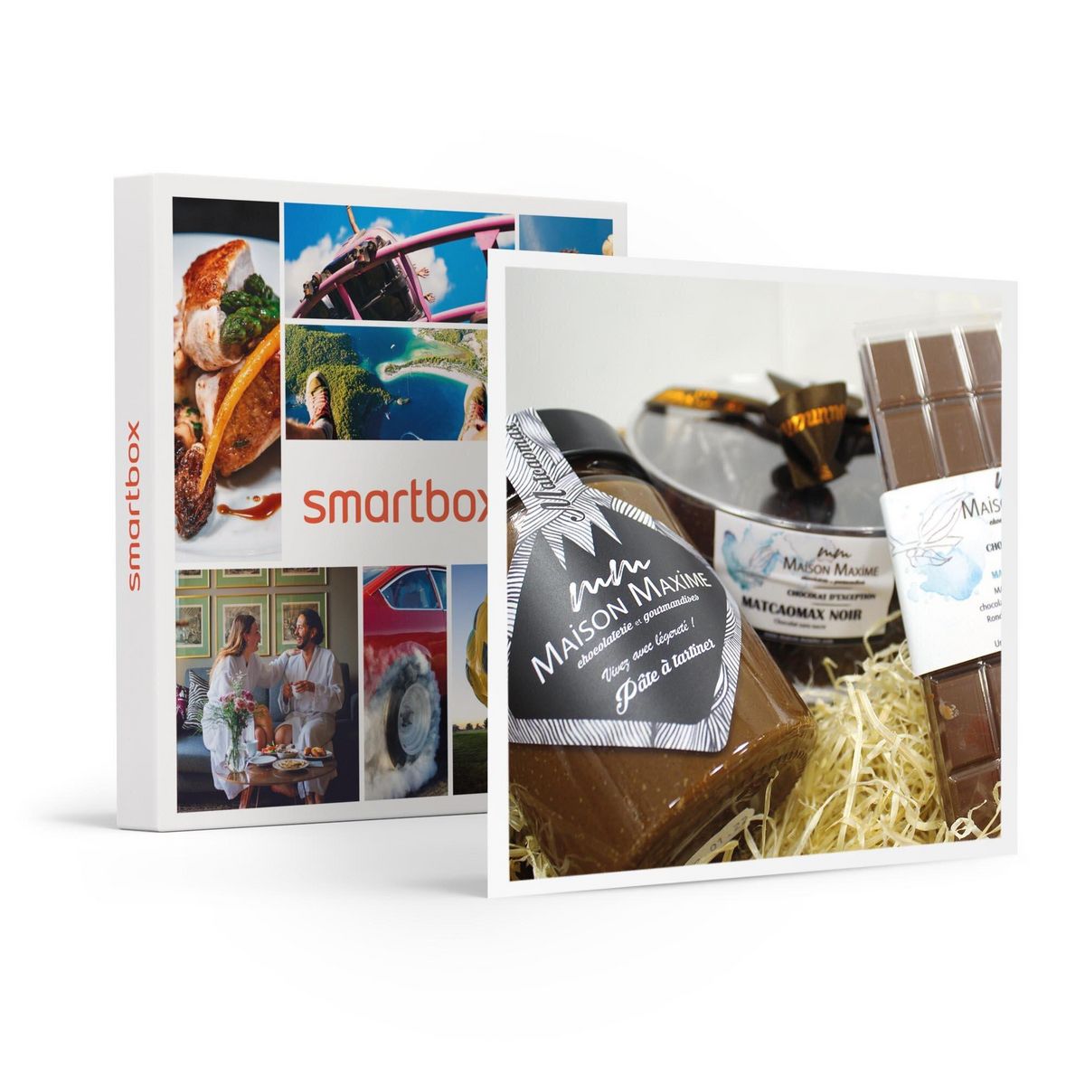 Smartbox Panier gourmand de la Maison Maxime livré à domicile - Coffret Cadeau Gastronomie