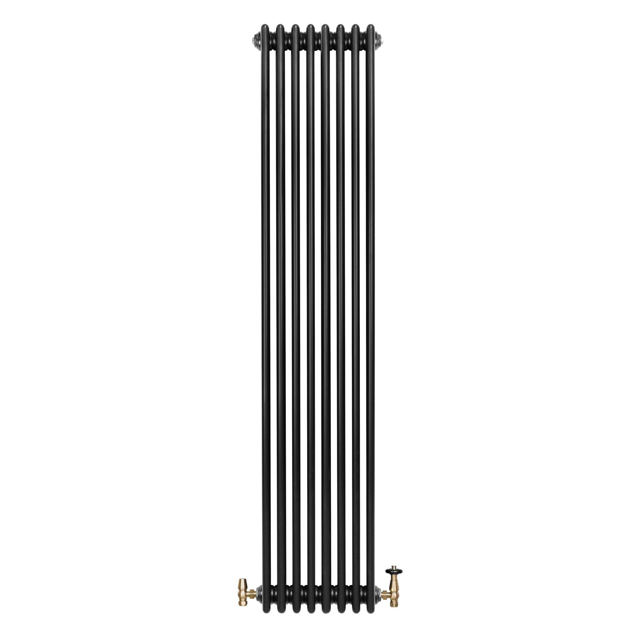Voir la diapositive 2 : MONSTERSHOP Radiateur traditionnel à 4 colonnes & vannes - 1800 x 380 mm