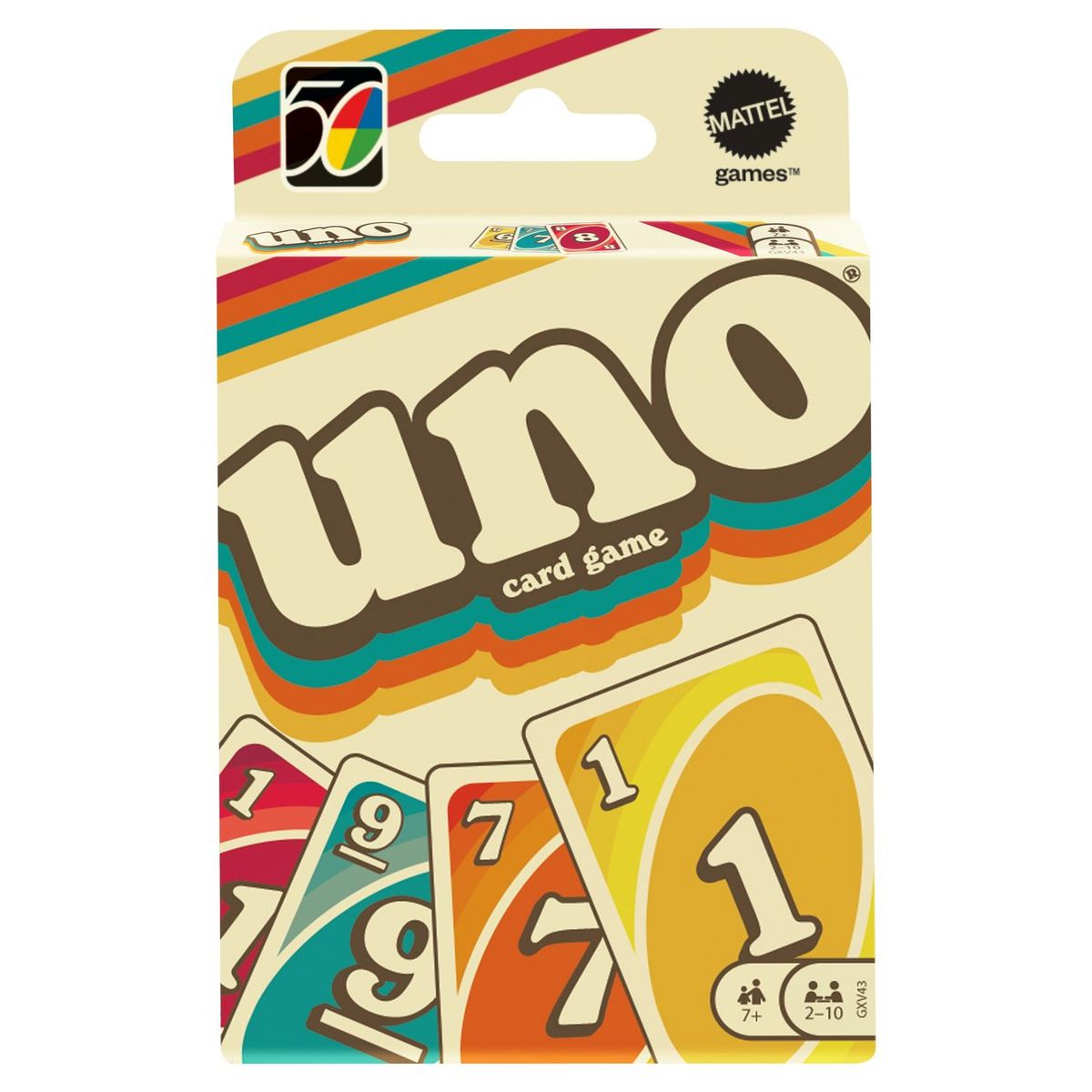 MATTEL Jeu Uno Iconic - Jeu de cartes Famille