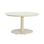 Voir la diapositive 3 : SWEEEK Table de jardin ronde aluminium + 6 assises - Oreva / Fira