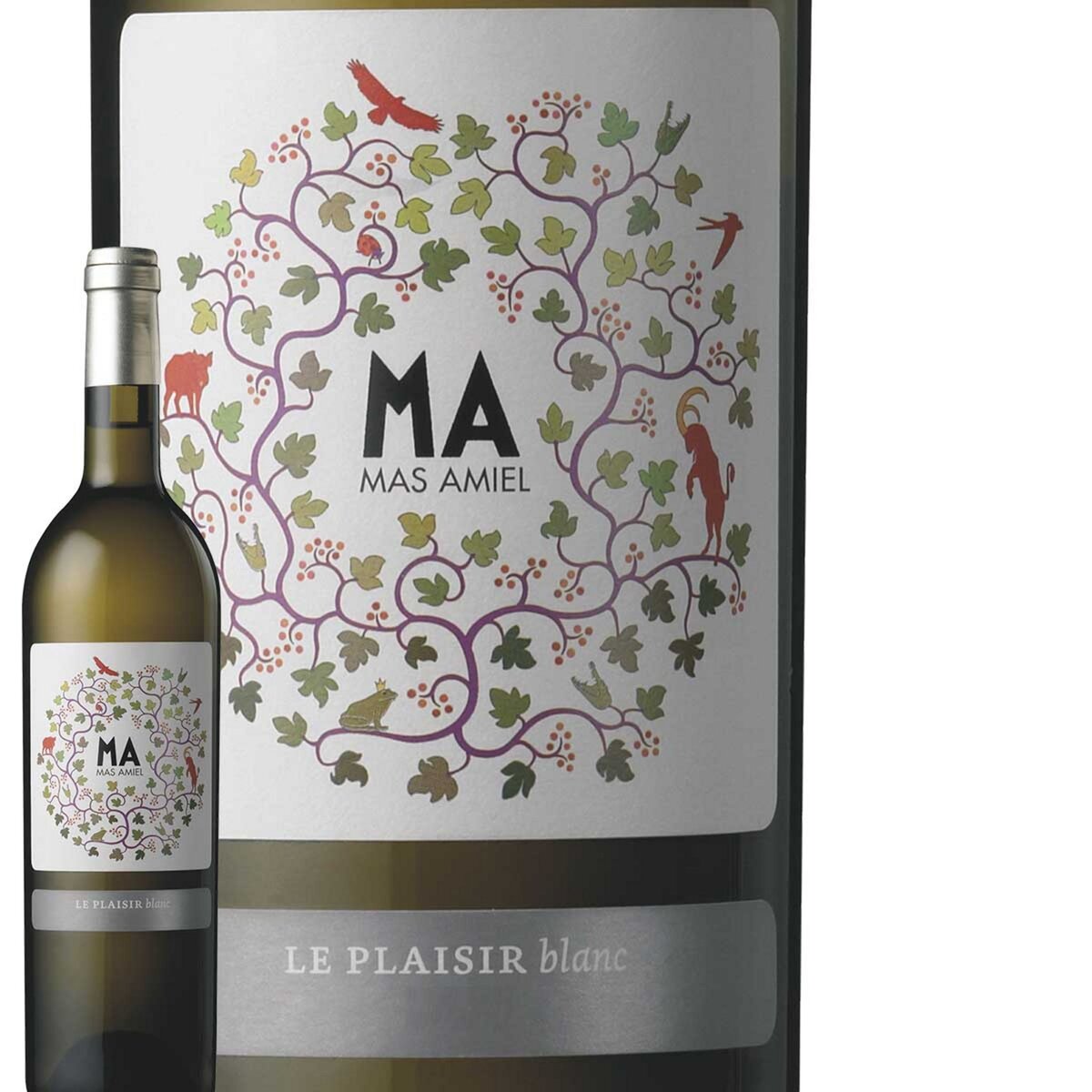 Domaine Mas Amiel Côtes du Roussillon Cuvée Plaisir Blanc 2014