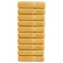 Voir la diapositive 1 : VIDAXL Serviettes de douche de qualité supérieure SOLUND 10 pcs doré
