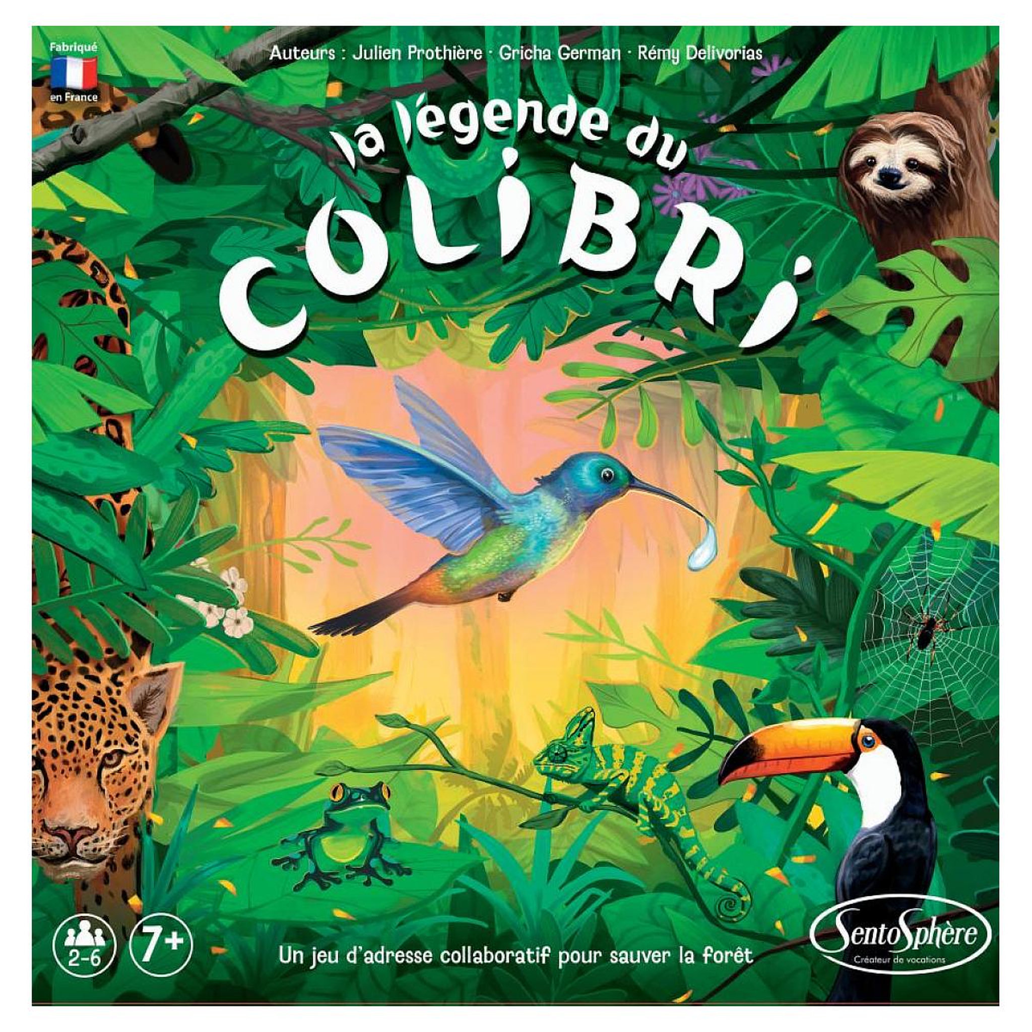 Sentosphere La legende du colibri jeu familial