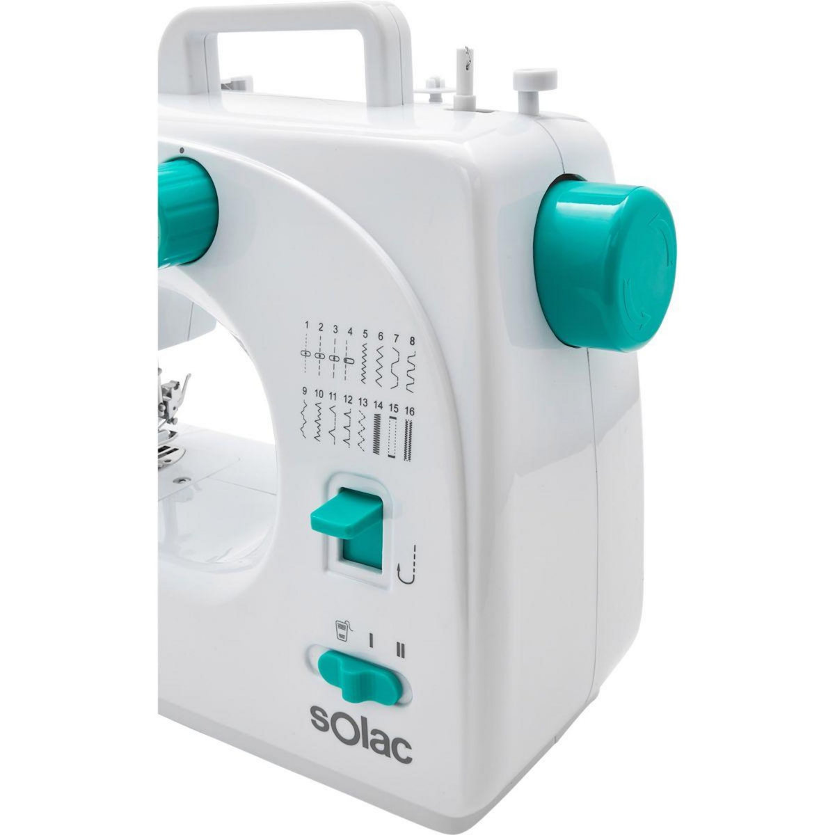 SOLAC Machine à coudre Cotton 13.2 SW8231