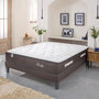 Voir la diapositive 3 : BELLECOUR BELLECOUR LITERIE | Ensemble PRIVILEGE | Matelas Ressorts ensachés + Sommier Bois