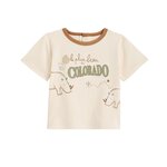 Petit Béguin T-shirt enfant Kansas City. Coloris disponibles : Beige