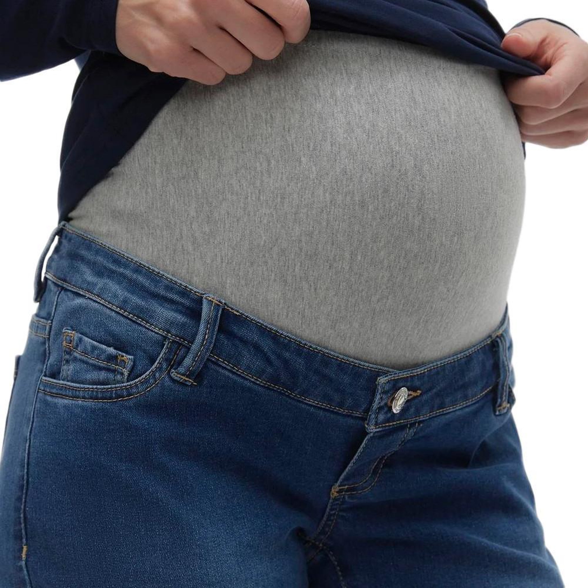 Voir la diapositive 3 : VERO MODA MATERNITY Jean  Femme Vero Moda Maternity Bumpband
