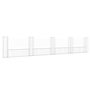 Voir la diapositive 2 : VIDAXL Panier de gabion en forme de U avec 5 poteaux Fer 500x20x100 cm
