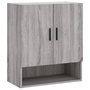 Voir la diapositive 2 : VIDAXL Armoire murale sonoma gris 60x31x70 cm bois d'ingenierie