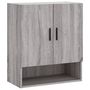 Voir la diapositive 2 : VIDAXL Armoire murale sonoma gris 60x31x70 cm bois d'ingenierie