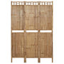 Voir la diapositive 1 : VIDAXL Cloison de separation 3 panneaux Bambou 120x180 cm