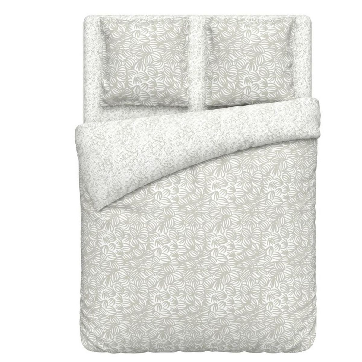 ACTUEL Parure housse de couette en coton lyocell THEO