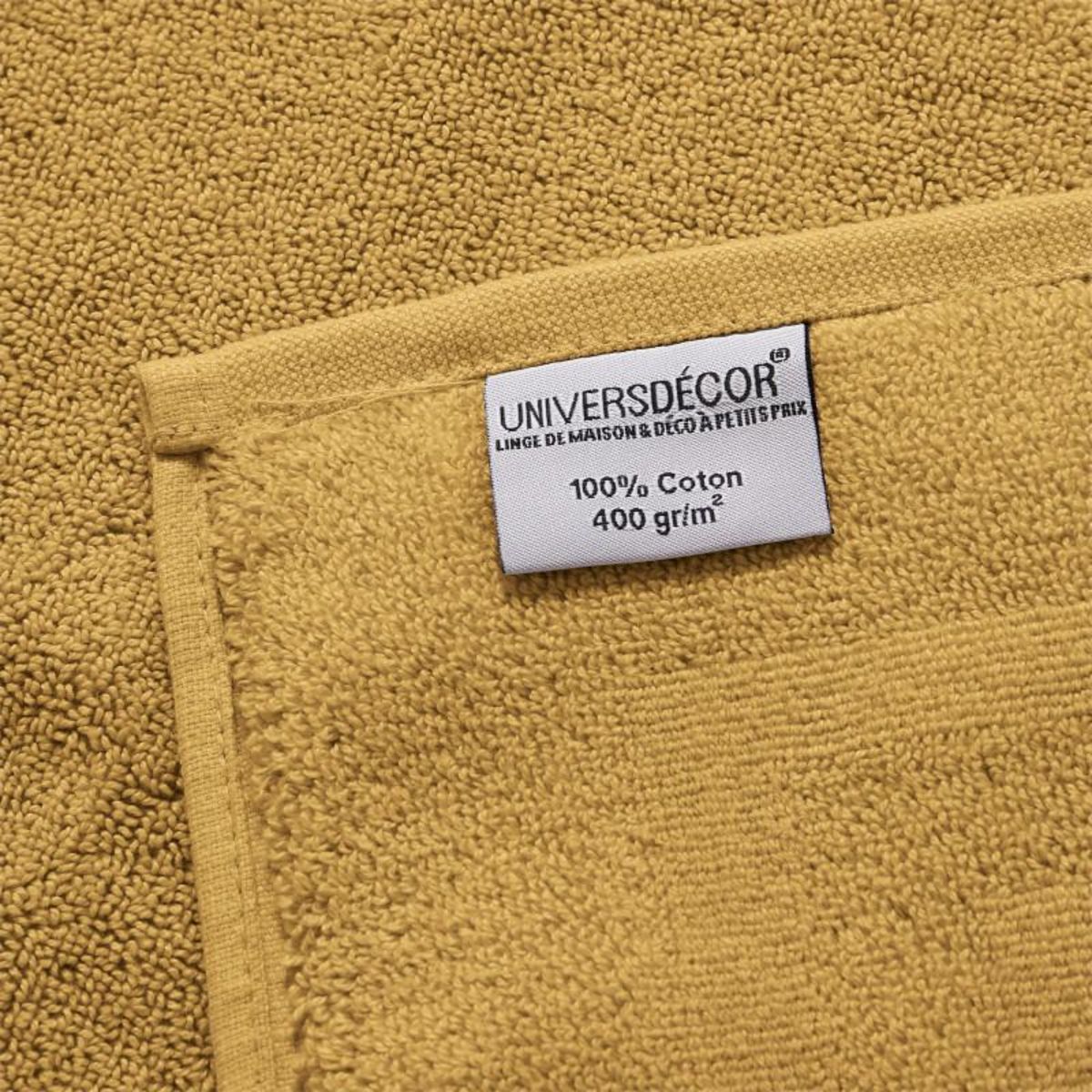 COTON PUR Lot de 24 serviettes invité éponge  Spa  30 x 50 cm / 400 gr/m² -  - Lot de 6 Serviettes invité 30 x 50 cm