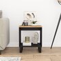 Voir la diapositive 3 : VIDAXL Table basse 40x31x46 cm Bois de manguier solide et d'ingenierie