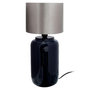 Voir la diapositive 1 : Paris Prix Lampe à Poser Design  Tino  43cm Bleu & Argent