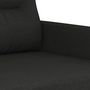 Voir la diapositive 5 : VIDAXL Ensemble de canapes 2 pcs avec coussins noir tissu