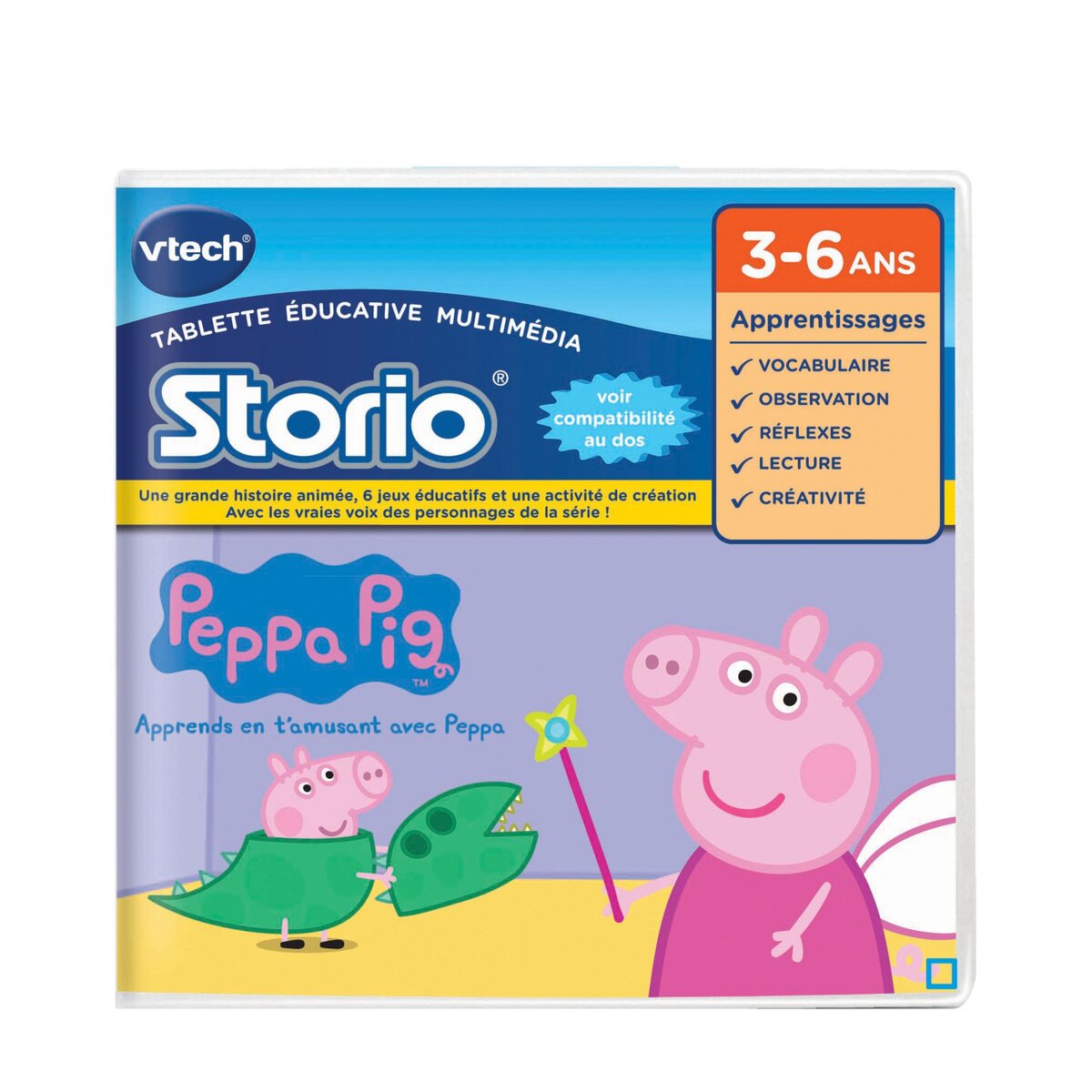 VTECH Jeu Storio Peppa Pig