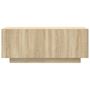 Voir la diapositive 4 : VIDAXL Meuble TV Chene sonoma 100x35x40 cm Bois d'ingenierie
