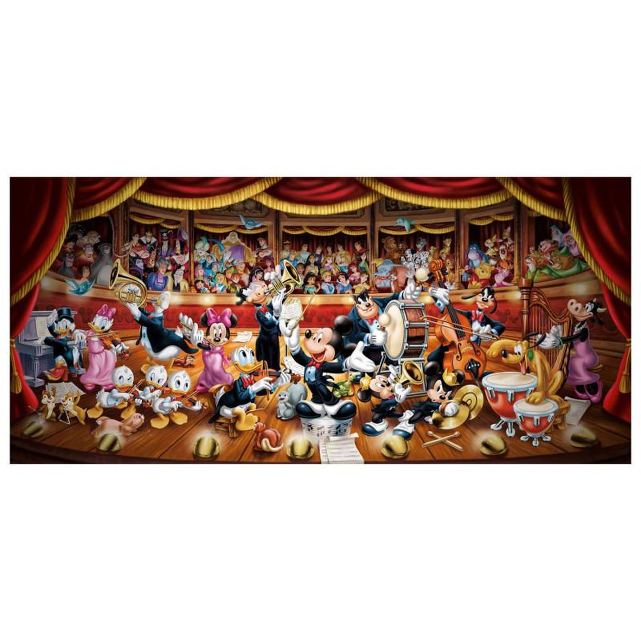 Voir la diapositive 2 : CLEMENTONI Puzzle 13200 pièces Disney Orchestra – Clementoni