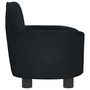 Voir la diapositive 4 : VIDAXL Lit pour chien noir 66x40x45 cm velours