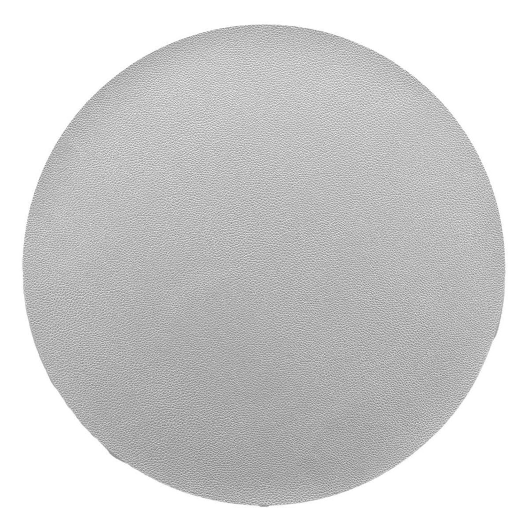 Douceur d'Intérieur Set de table rond  granis  38cm argent