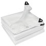 Voir la diapositive 1 : OUTSUNNY Bâche de protection blanche intérieur/extérieur 6x4m 140g/m²