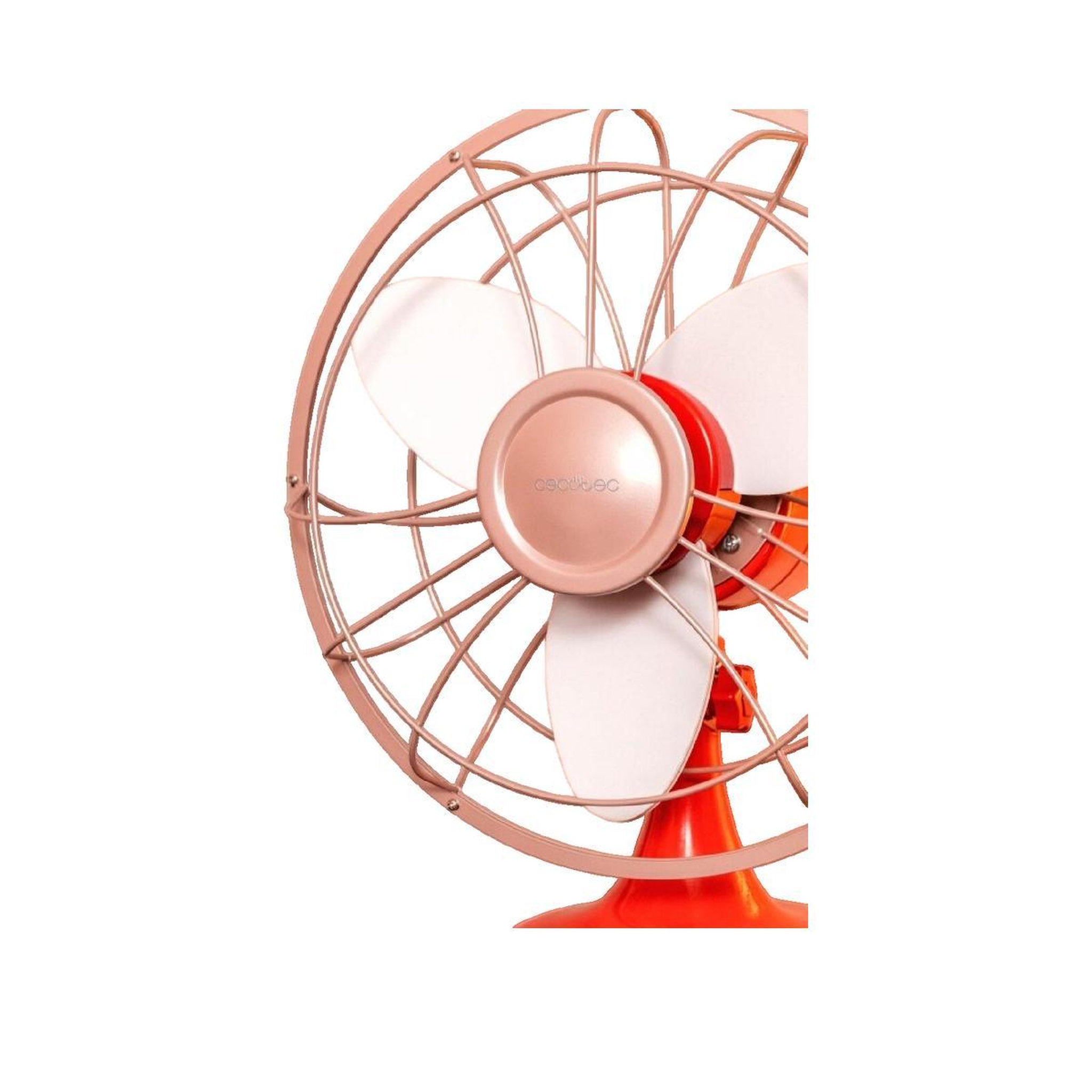 Voir la diapositive 3 : CECOTEC Ventilateur Cecotec EnergySilence 1090 Design rétro rouge