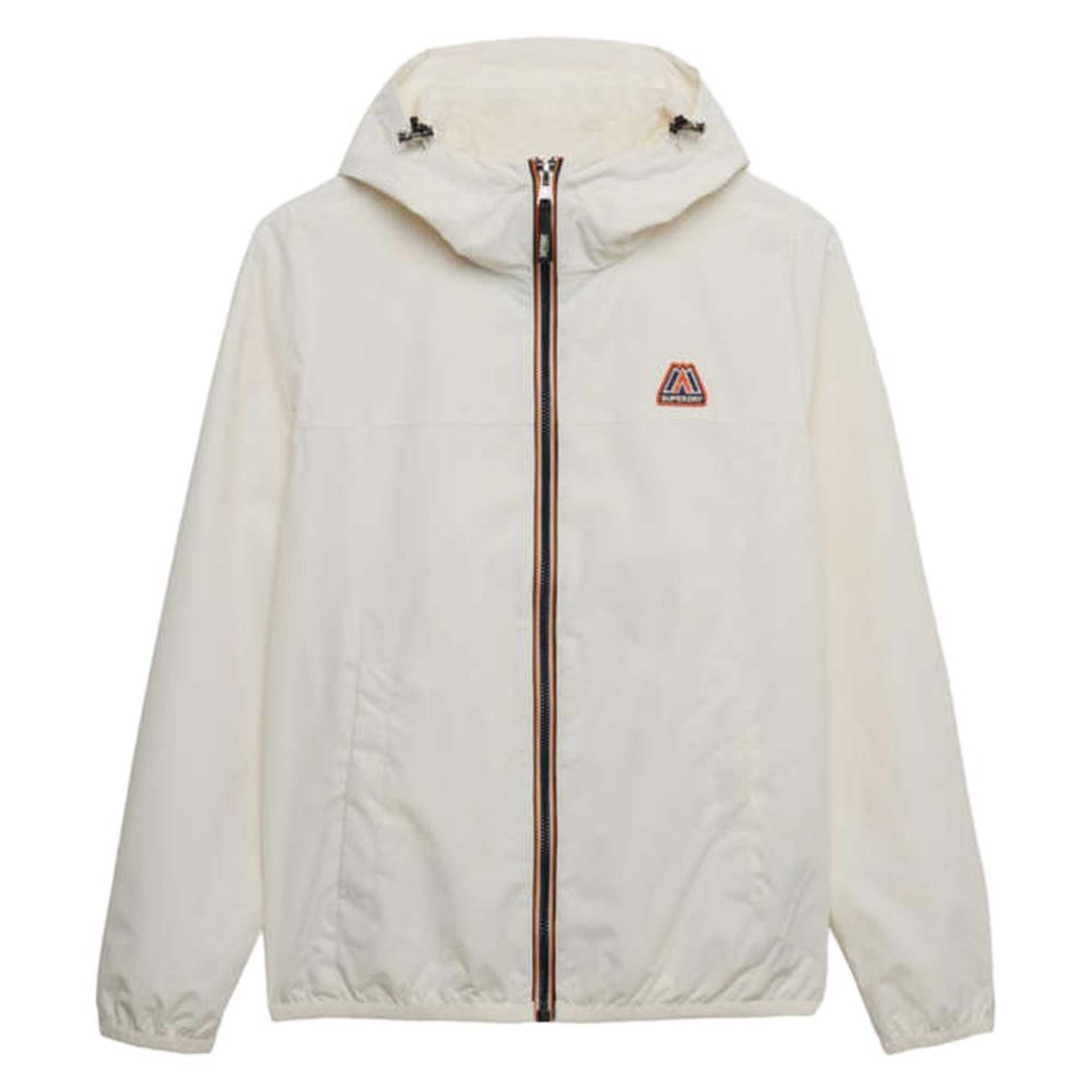 Voir la diapositive 2 : SUPERDRY Veste de Pluie Blanche Femme Superdry Essential Tri Windbreaker