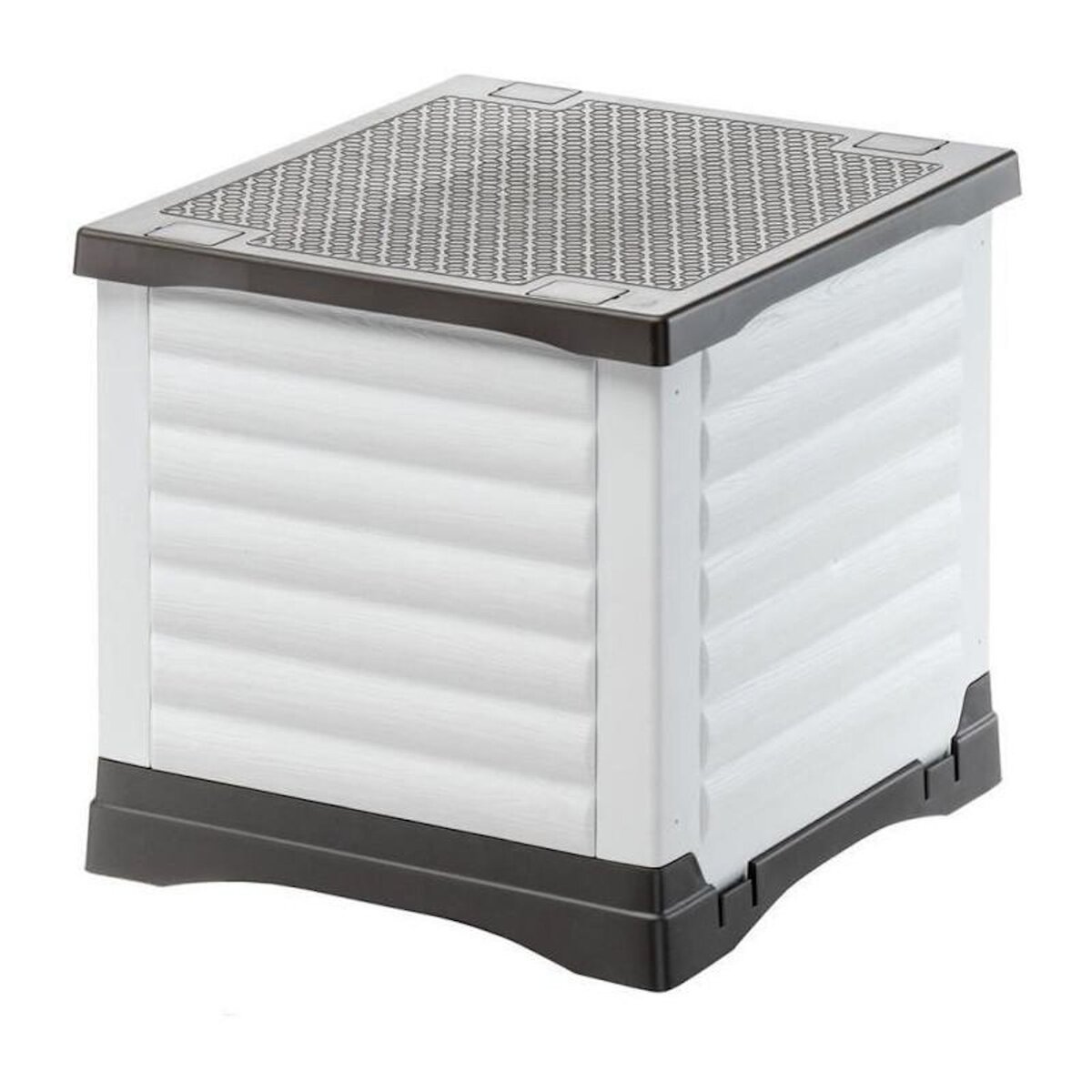 Ferplast Niche - FERPLAST - PETVILLA 50 - 38,5 x 43 x 38,5 cm - Blanc / Gris