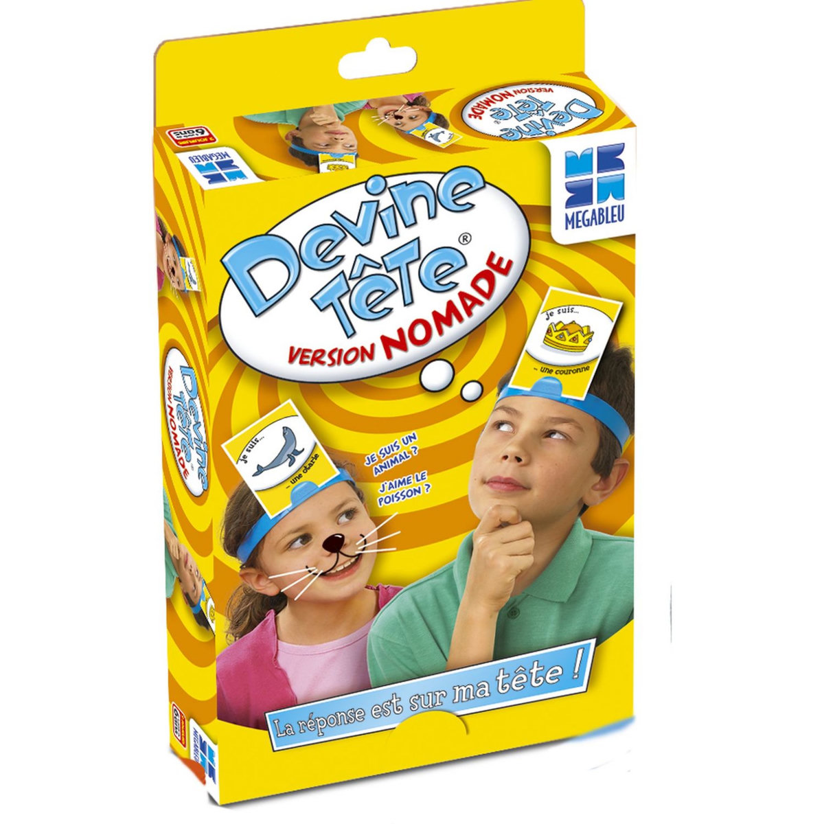 MEGABLEU Jeu Devine tête nomade