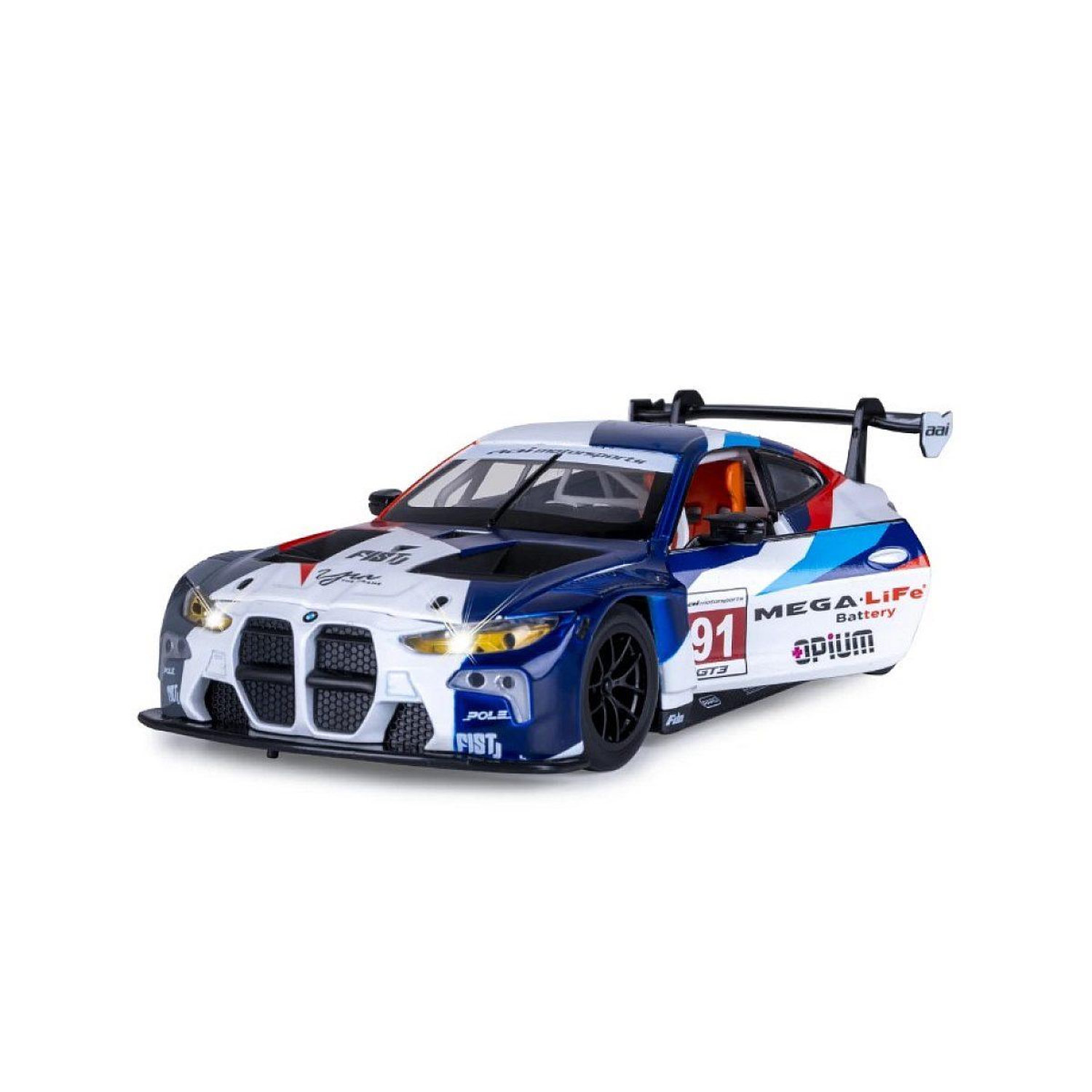 Miniature Jamara Bmw M4 Gt3 1:24 Métal Plastique - vue 8