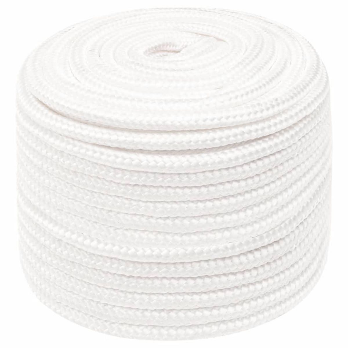 VIDAXL Corde de bateau Blanc complet 12 mm 250 m Polypropylene