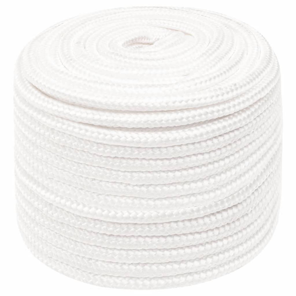 VIDAXL Corde de bateau Blanc complet 12 mm 250 m Polypropylene