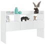 Voir la diapositive 4 : VIDAXL Buffet Blanc brillant 105x30x70 cm Bois d'ingenierie