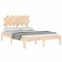 Voir la diapositive 4 : VIDAXL Cadre de lit sans matelas 120x200 cm bois de pin massif