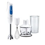 BRAUN Mixeur plongeant multifonction 700w blanc/bleu - mq3035 sauce