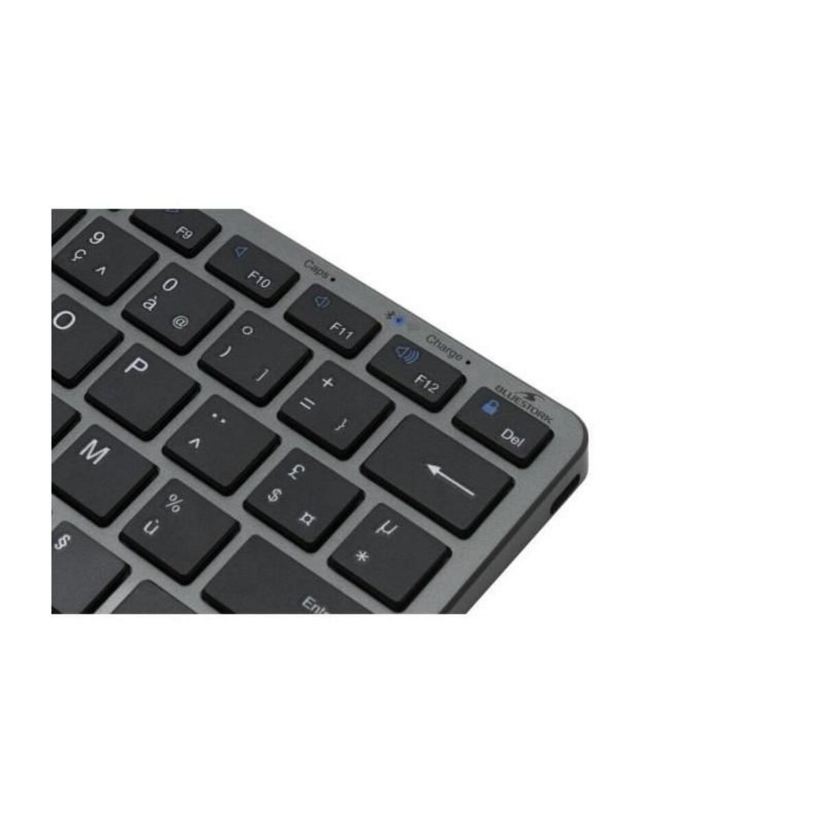 BLUESTORK Clavier TKL - BLUESTORK - Bluetooth + 2.4Ghz PC - Gris et Noir