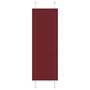 Voir la diapositive 1 : VIDAXL Store plisse rouge bordeaux 45x100 cm largeur du tissu 44,4 cm