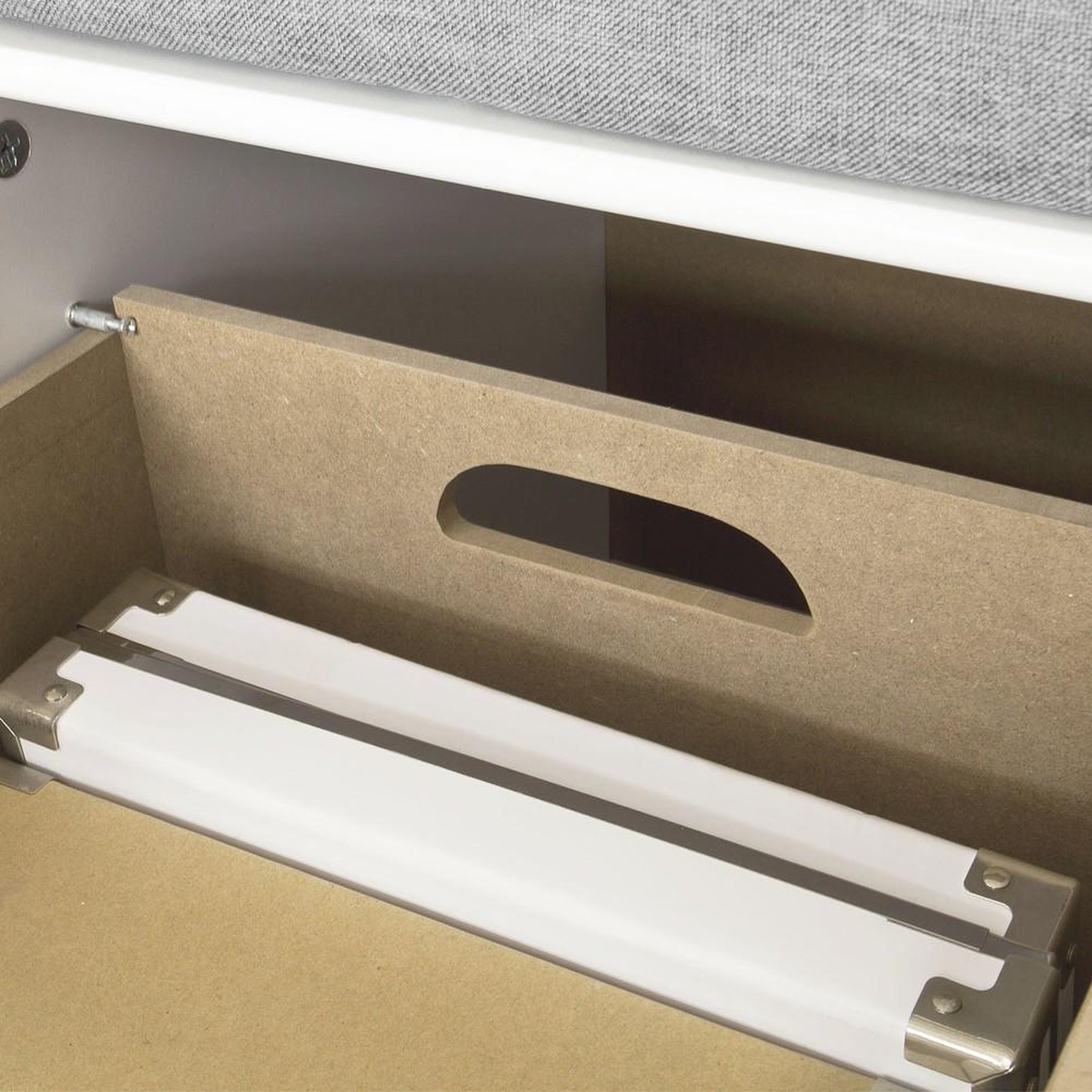Voir la diapositive 4 : SOBUY SoBuy - Banc de rangement à trois tiroirs pour chaussures - Moderne - FSR23