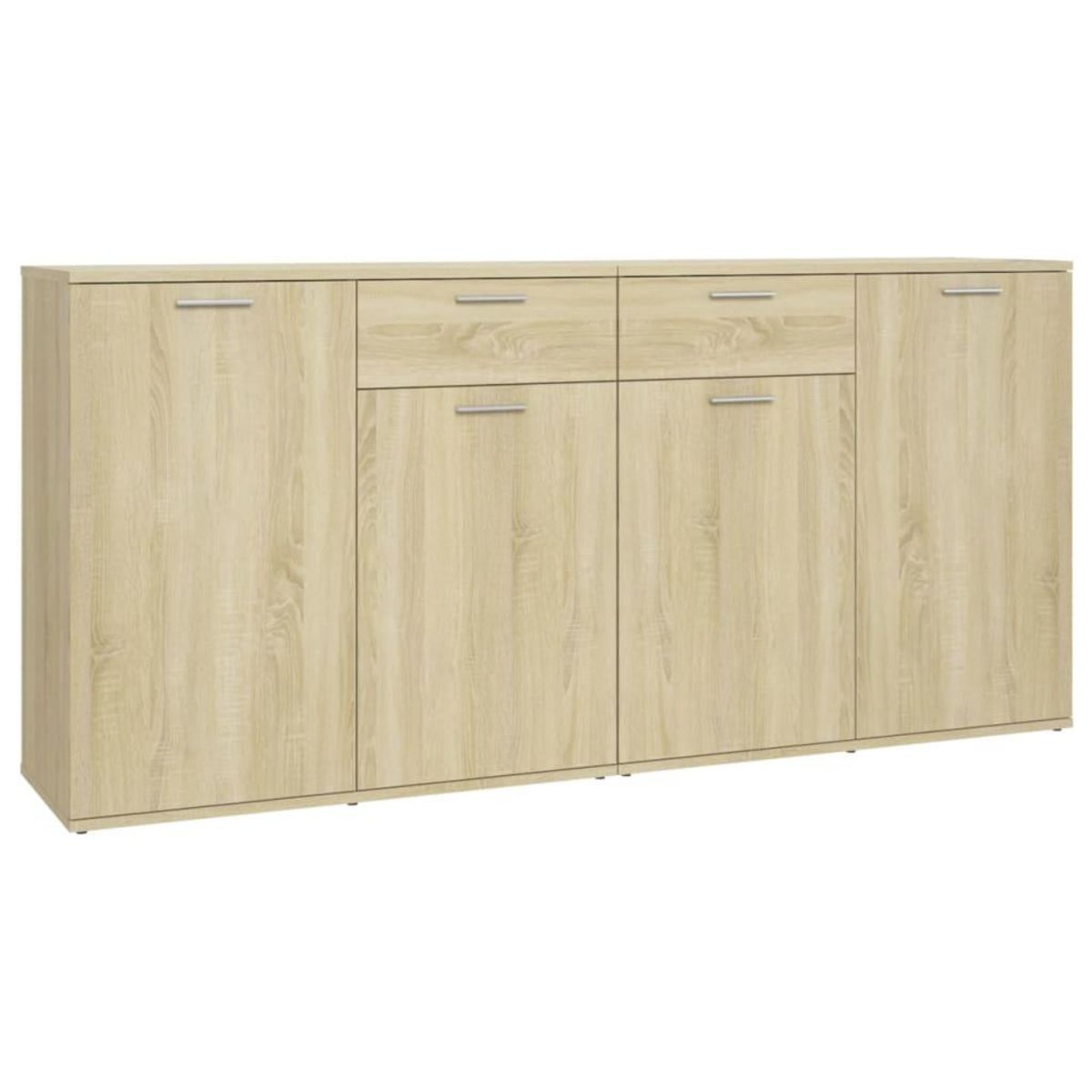 VIDAXL Buffet Chene sonoma 160x36x75 cm Bois d'ingenierie
