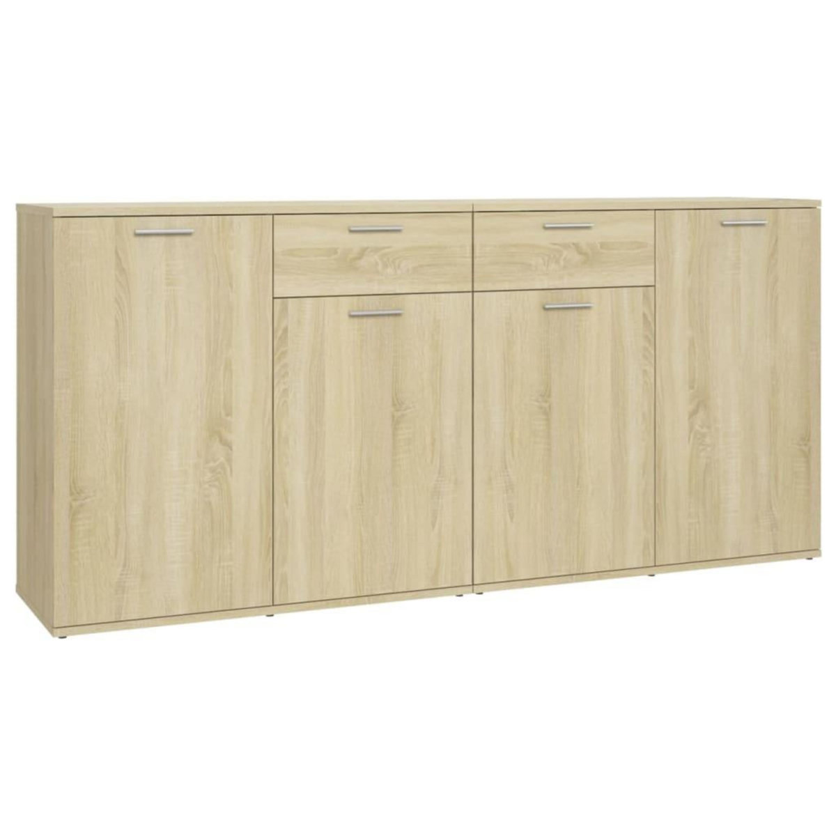 VIDAXL Buffet Chene sonoma 160x36x75 cm Bois d'ingenierie