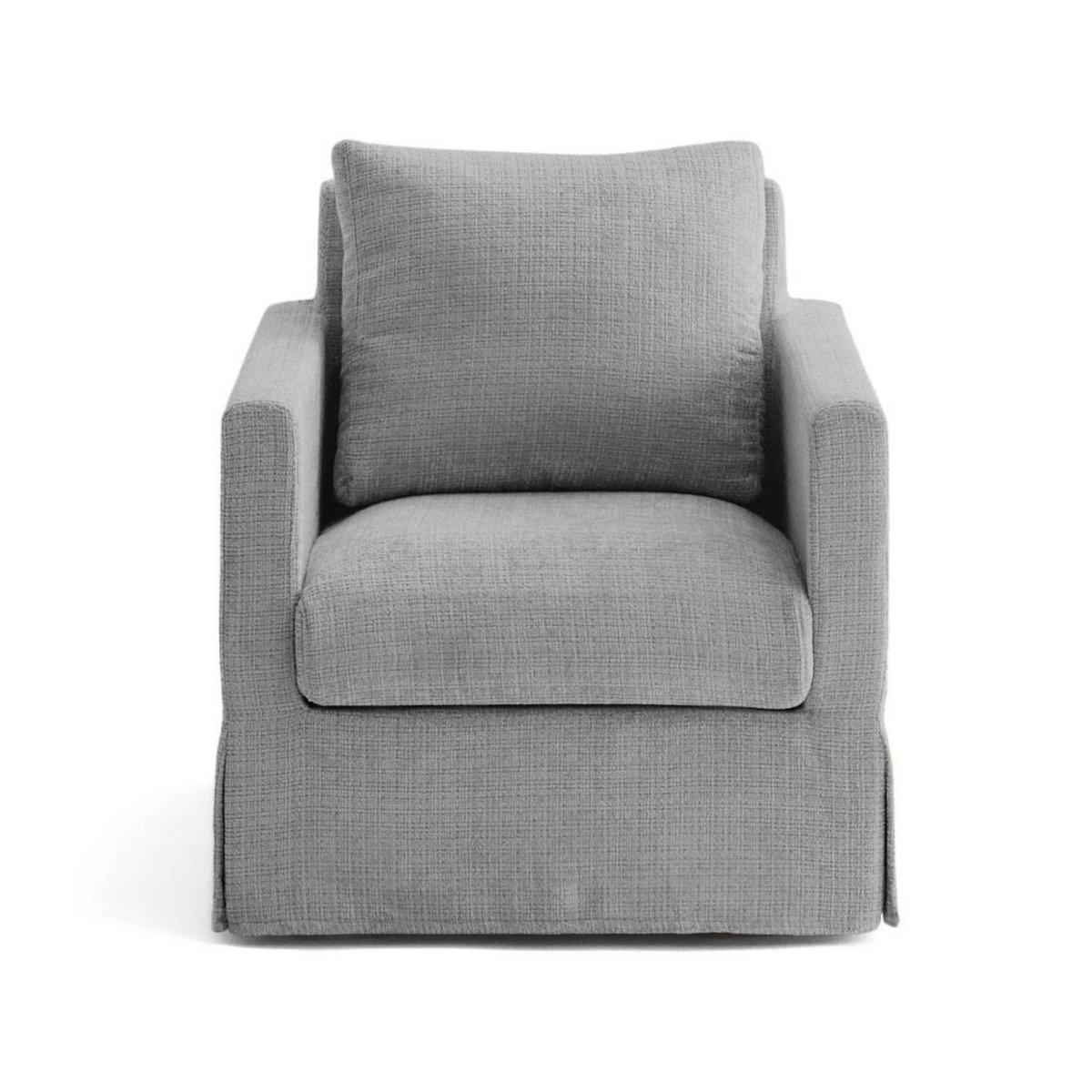 LISA DESIGN Serena - housse en velours texturé pour fauteuil